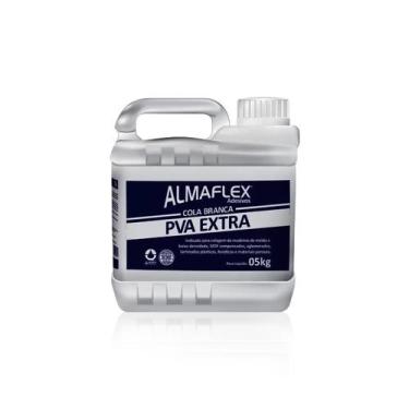 Imagem de Cola Pva Branca Extra Almaflex 768 de 5 Kg - Almata