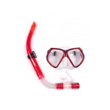Imagem de Kit para Mergulho e Natação com Máscara e Snorkel-Unissex
