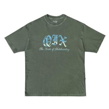 Imagem de CAMISETA QIX OVERSIZED THE LORDS SKATE Cor:VerdeTamanho:G2, Verde, G2