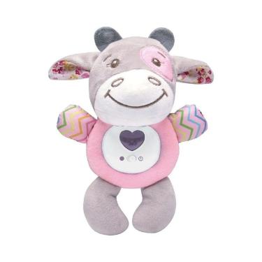 Imagem de Pelúcia Musical Com Luz - Vaquinha - Benic Baby - 20 Cm - St Import