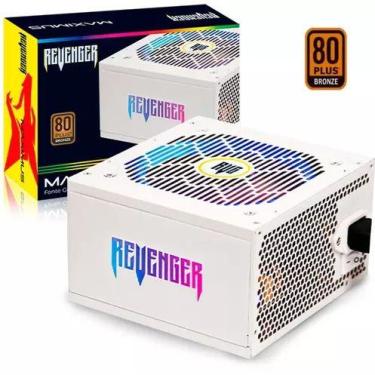 Imagem de Fonte De Alimentação ATX 650W RGB 80 Plus Bronze PC Gamer Maximus - Re