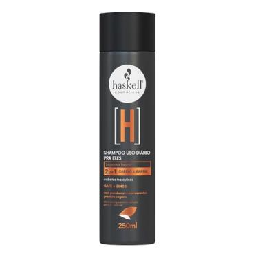 Imagem de Haskell Shampoo Cabelo E Barba Pra Ele 250 Ml