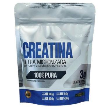 Imagem de Creatina Ultra Micronizada 100% Pura - Refil 300g Natural - IDN Labz -