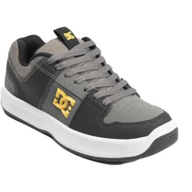 Imagem de Tênis DC Shoes Lynx Zero Masculino Black/Grey/Yellow, Preto, 38