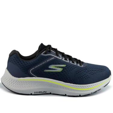 Imagem de Tênis Esportivo Skechers Masculino Go Run Consistent 220865, 42, Azul,