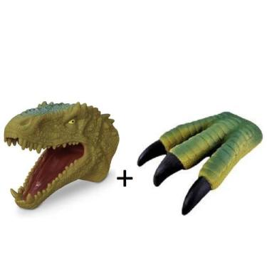 Imagem de Kit Fantoche Tirano Rex  + Garra Verde - Adijomar