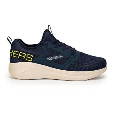 Imagem de Tênis Skechers Go Run Fast Azul Marinho - Masculino, Marinho, 38