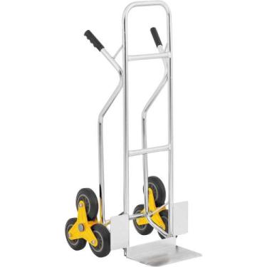 Imagem de Carrinho Para Transporte de Carga, 100 Kgf, com 6 Rodas de Borracha, C