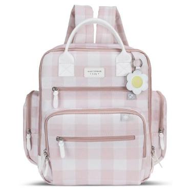Imagem de Mochila de Maternidade MasterBag Urban Margarida Rosa, Rosa