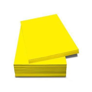Imagem de Cartaz De Oferta Placa Preço - A4 21 X 29,7 - Amarelo 50 Un - Pressla