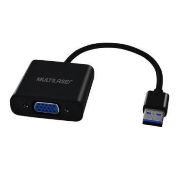 Imagem de Conversor USB X VGA Multilaser WI348