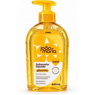Imagem de Sabonete Líquido João E Maria Bebê 400ml Glicerina Cimed
