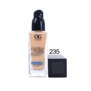 Imagem de Base Liquída Og Confort Cobertura Matte, 235 CLASSIC BEIGE