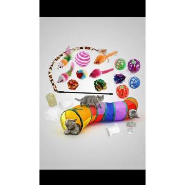 Imagem de Kit 21 Brinquedos Interativos Para Gato - Congratulations Store