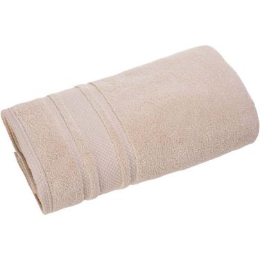 Imagem de Toalha de Rosto Relative 50x80cm 100% Algodão 500g-m2 Zero Torção Super Macia Alta Absorção Latte Tessi