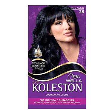 Imagem de Kit Tintura Koleston Preto Azulado 28