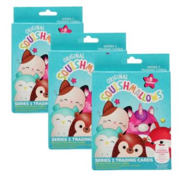 Imagem de Squishmallow Official Kellytoy Series 1 Trading Cards (Pack of 3)