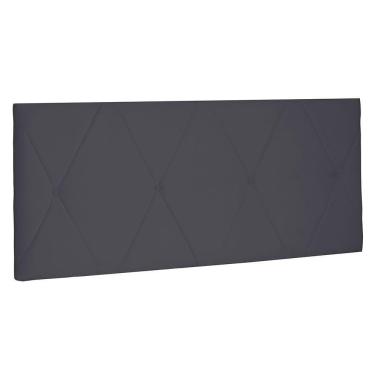 Imagem de Cabeceira Painel Casal 1,40m Aquilla Suede Cinza