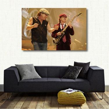 Imagem de Quadro Decorativo - Ac Dc Show - Tela em Tecido