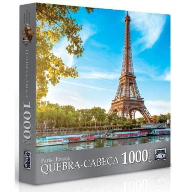 Imagem de Quebra Cabeca 1000 Pecas Paris Franca Toyster