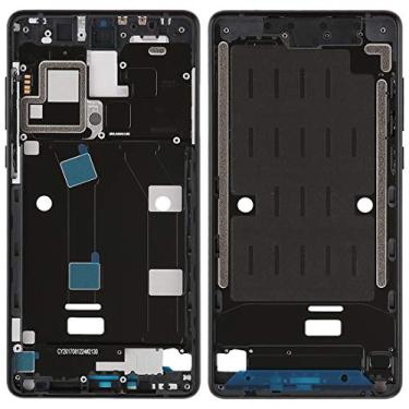 Imagem de HUANGYUNCHAO Acessórios telefônicos Munção do quadro médio com teclas laterais para Xiaomi mi mix2 Substituição do telefone celular