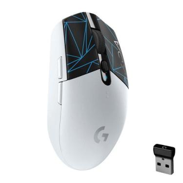 Imagem de Mouse Logitech Gamer G305 K/Da Lightspeed Sem Fio Opt Usb Branco 910-0