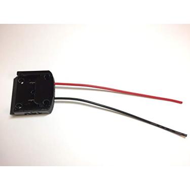 Imagem de Terrafirma Technology Adaptador de bateria para conector de alimentação HITACHI METABO HPT 18V DOCK conector de alimentação 12 fios de calibre preto