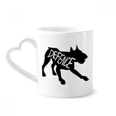 Imagem de Caneca natural com contorno de animal de burro preto caneca de café cerâmica copo de coração de vidro