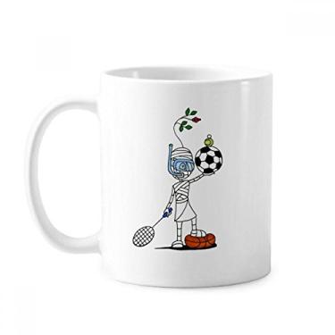 Imagem de Sports Mummy Horus Soccor Balls Caneca Cerâmica Café Porcelana Copos Louça