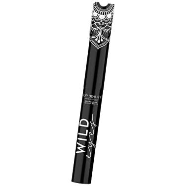 Imagem de DELINEADOR LIQUIDO TOP BEAUTY WILD EYES PRETO, Tamanho: 1 Contagem (Pacote de 1)