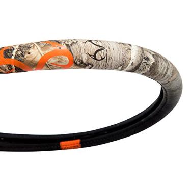 Imagem de Realtree, Volante com aderência de avião, ajuste universal, fácil de instalar para carro, caminhão, Van SUV, Rt Edge/preto degradê