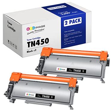 Imagem de GPC Image Cartucho de toner de substituição compatível para Brother TN450 TN-450 TN420 para uso com impressora HL-2270DW HL-2280DW HL-2240 MFC-7360N DCP-7065DN MFC7860DW Intellifax 2840 2940, pacote