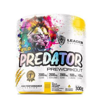 Imagem de Pré Treino Predator Preworkout Frutas Amarelas 300G Leader Nutrition