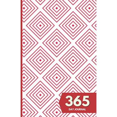 Imagem de 365 Day Journal: Unlined and Undated Daily Diary - 5.5in x 8.5in | Geometric Pattern Cover: A whole year of daily journal ideal gift for friends and family