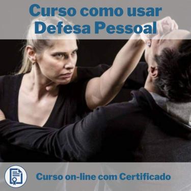 Imagem de Curso Online em videoaula de como usar Defesa Pessoal com Certificado + 2 brindes
