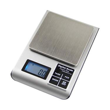 Imagem de mini balança de bolso balança digital de precisão de 1kg para chá de cozinha, joalheria, drogas, moedas