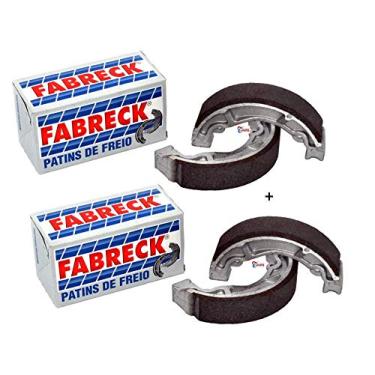 Imagem de Par Lonas Freio Dianteira Traseira Pop 110i (2016-2019)