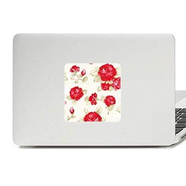 Imagem de Adesivo vermelho rosa para desenho de plantas decalque vinil paster laptop decoração PC