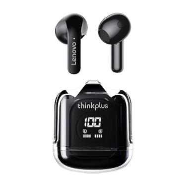 Imagem de Fone de Ouvido in Ear Esportivo Sem Fio Bluetooth com Caso de Carregamento TWS Estéreo Fones de Ouvido Som Estéreo XT65- preto