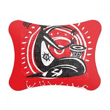 Imagem de Pandeiro Mexicano Dance Celebrate Mexico Moldura de quebra-cabeça Decoração de Imagem Enfeite de jogo de quebra-cabeça