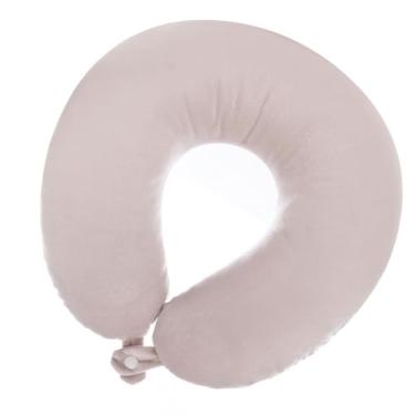 Imagem de Travesseiro de Avião Em Forma de u, Travesseiro de Pescoço Em Forma de u, Algodão Pp Super Macio, Alivia a Fadiga, Travesseiro de Pescoço Portátil Confortável para Escritório,