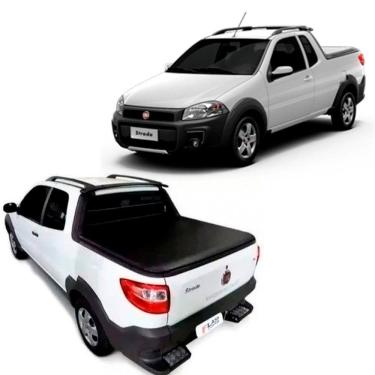 Imagem de Capota Lona Marítima Strada Work 2014 Até 2021 - Flash Cover