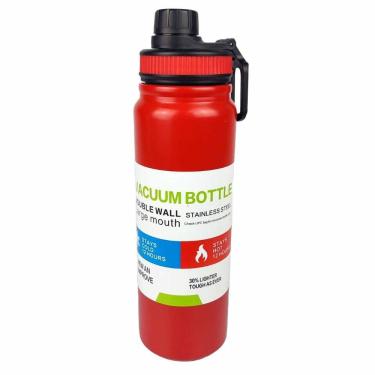 Imagem de Garrafa Térmica Squeeze Sport Vermelho 800ml Magic Planet
