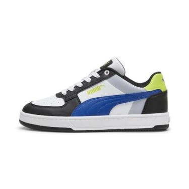 Imagem de PUMA Caven Tênis (Cobalt Glaze-Gray) Fog-Lime Pow, 36 Unissex Criança Grande, Esmalte cobalto - cinza nevoeiro-lime Pow, 19