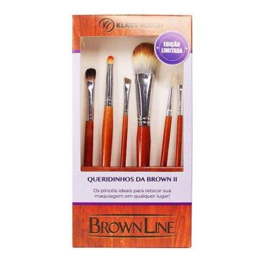 Imagem de Kit Pincéis De Maquiagem Klass Vough Queridinhos Da Brown 2 Ref:Brw4
