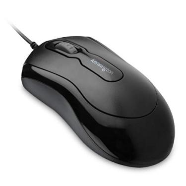 Imagem de Kensington Mouse USB 3.0 com fio - mouse em uma caixa mouse óptico USB para mesa, design ambidestro com mouse de computador com roda de rolagem - preto (K72356EU)