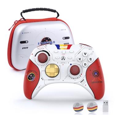 Imagem de IINE Switch Pro Controller com Joystick/Trigger de Efeito Hall, (Sem Desvio) Controladores Switch Sem Fio, Gamepad Remoto Switch para PC/Switch/Tablet/Phone, NFC/Sensor de Movimento/Macro