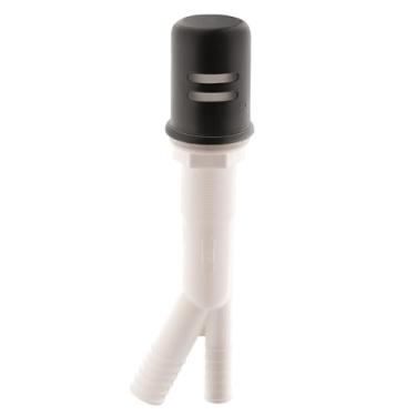 Imagem de Moen 105895BL Espaço de ar com escudo combinando, preto fosco