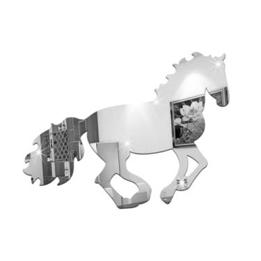 Imagem de Veemoon Espelhos De Parede Decorativos Adesivo De Parede Acrílico Espelho Montado Na Parede Decoração De Casa Adesivos De Parede Para Quarto Mural Doméstico 3d
