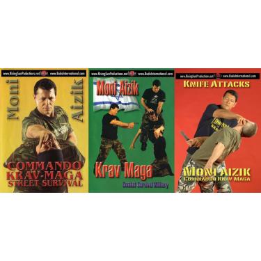 Imagem de Krav Maga Moni Aizik 3 DVD Box set